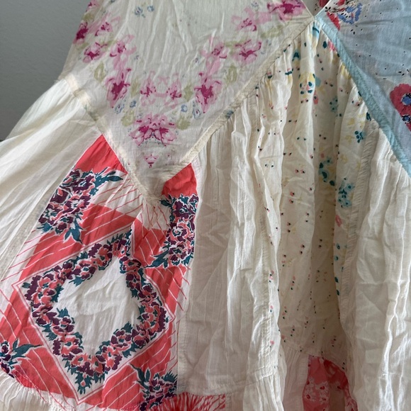 Free People Mended With Scarves Mini - Picture 2 of 6